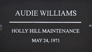 SCDOT Worker Audie Williams - Holly Hill Maintenance - May 24, 1971 