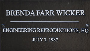 SCDOT Worker Brenda Farr Wicker - Engineering Reproductions, Headquarters - July 7, 1987 