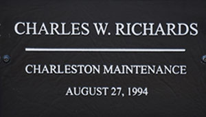 SCDOT Worker Charles W. Richards  - Charleston Maintenance - August 27, 1994 