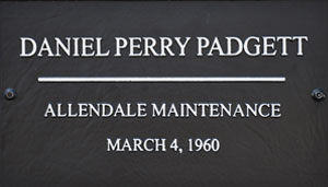 SCDOT Worker Daniel Perry Padgett - Allendale Maintenance - March 4, 1960 