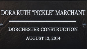 SCDOT Worker Dora Ruth Pickle Marchant  - Dorchester Construction - August 12, 2014 