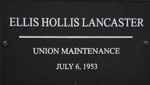 SCDOT Worker Ellis Hollis Lancaster - Union Maintenance - July 6, 1953 