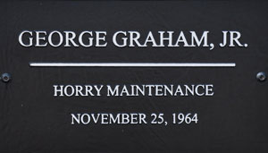 SCDOT Worker George Graham, Junior - Horry Maintenance - November 25, 1964 