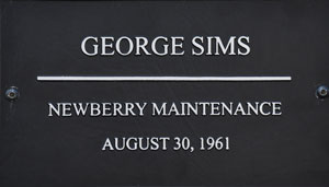 SCDOT Worker George Sims - Newberry Maintenance - August 30, 1961 