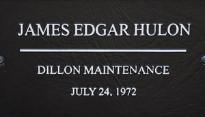 SCDOT Worker James Edgar Hulon - Dillon Maintenance - July 24, 1972 