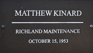 SCDOT Worker Matthew Kinard - Richland Maintenance - October 15, 1953 