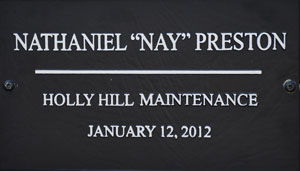 SCDOT Worker Nathaniel Nay Preston  - Holly Hill Maintenance - January 12, 2012 