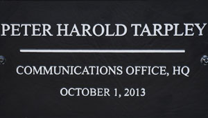 SCDOT Worker Peter Harold Tarpley  - Communications Office, Headquarters - October 1, 2013 