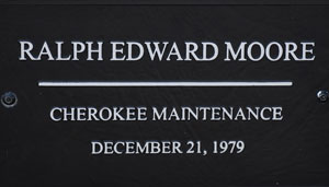 SCDOT Worker Ralph Edward Moore  - Cherokee Maintenance - December 21, 1979 