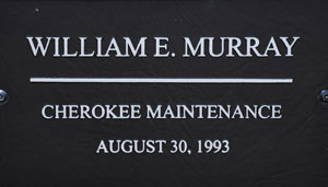 SCDOT Worker William E. Murray  - Cherokee Maintenance - August 30, 1993 
