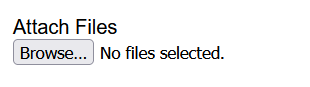 Attach files control for MWRO application