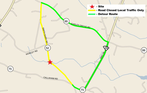 SCDOT to close and detour Smith Dairy Road bridge over Beaverdam Creek ...