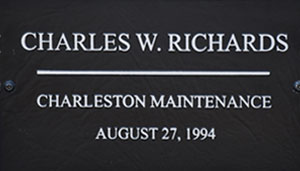 SCDOT Worker Charles W. Richards  - Charleston Maintenance - August 27, 1994 