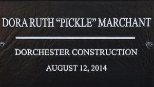 SCDOT Worker Dora Ruth Pickle Marchant  - Dorchester Construction - August 12, 2014 