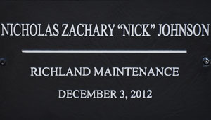 SCDOT Worker Nicholas Zachary Nick Johnson  - Richland Maintenance - Dec,eber 3, 2012 