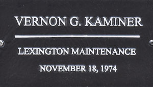SCDOT Worker Vernon G. Kaminer  - Lexington Maintenance - November 18, 1974 