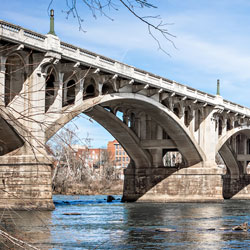 Gervais Street Bridge in Columbia, SC