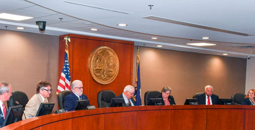 Commission meeting photo