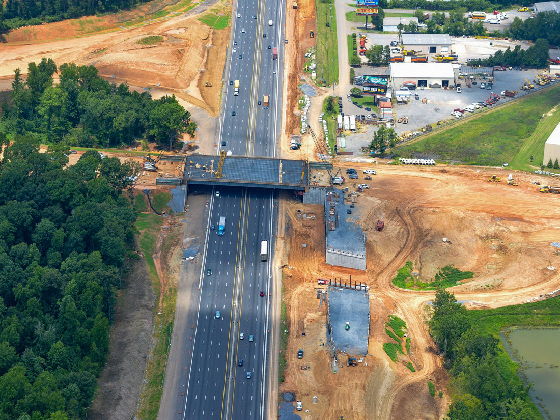 Interchange and Site Layout map